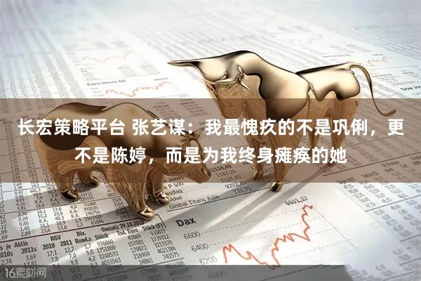 长宏策略平台 张艺谋：我最愧疚的不是巩俐，更不是陈婷，而是为我终身瘫痪的她