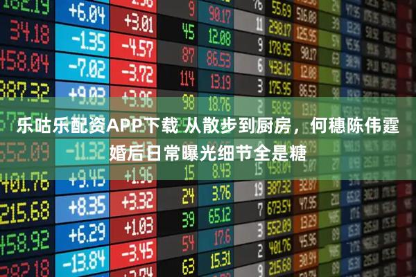 乐咕乐配资APP下载 从散步到厨房，何穗陈伟霆婚后日常曝光细节全是糖